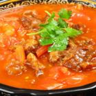 牛バラ肉とトマト・じゃが芋の煮込み鍋