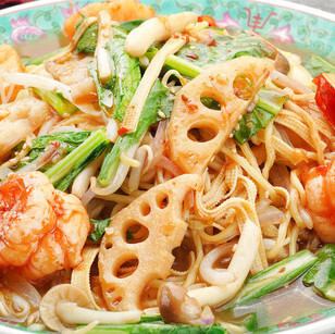 シンガポール大海老焼きそば（オイスター風味）