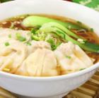 海老ワンタンそば/海南特製海鮮タン麺