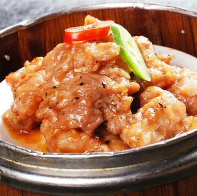 スペアリブの黒豆蒸し