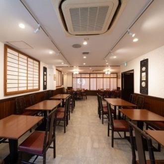 Perfect for one person or a large group! It's a spacious and stylish space.