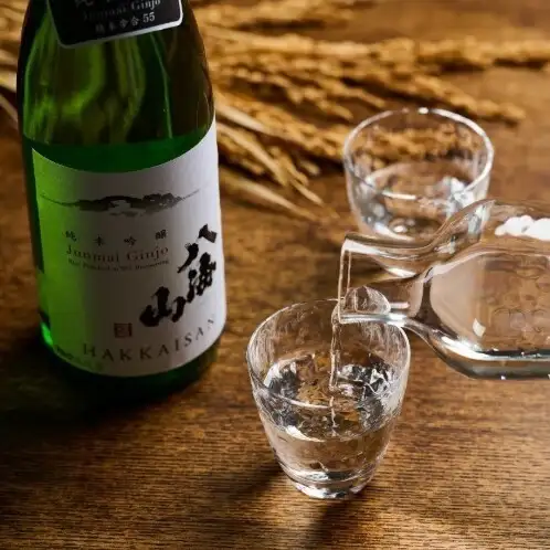 豊富な日本酒を満喫