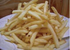 French fries (standard salty) S