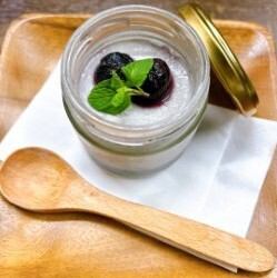 칠흑의 검은 참깨 푸딩