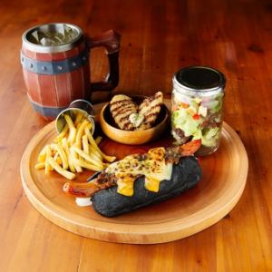 【魔王の大好物】ブラックドッグプレート