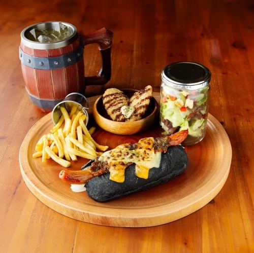 【魔王の大好物】ブラックドッグプレート