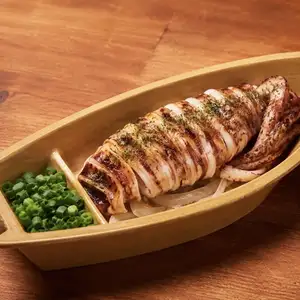 黄金イカの炙り焼き