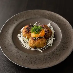 名物！ 月見つくねハンバーグ