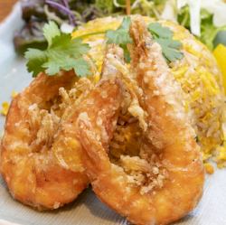 美味しさ丸ごと！ソフトシェルシュリンプの炒飯