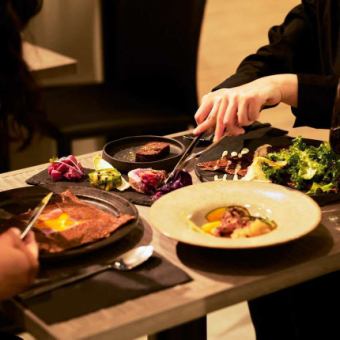 【ライトプラン】気の知れた人達と気軽に楽しむコース《2時間飲み放題付き/全5品/5,500円》