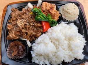 牛カルビ焼肉弁当
