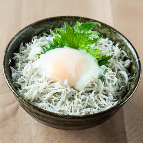 Kamadage Shirasudon ~ topped with hot spring egg ~