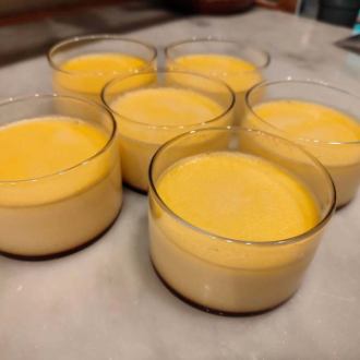 かわいいプリンカップ