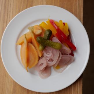 계절 야채 피클