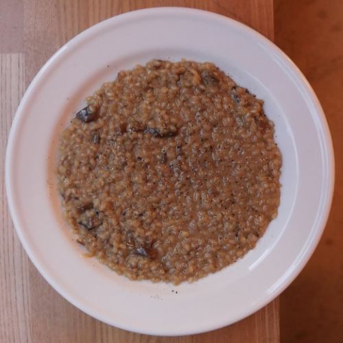 ポルチーニ茸のクリームリゾット