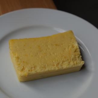 유자와 화이트 초콜릿 테린