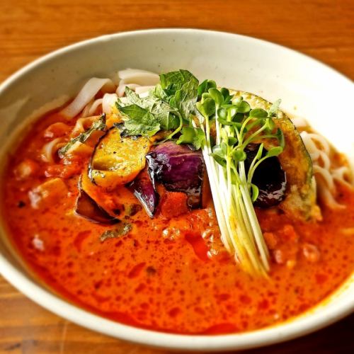 tomato curry udon set