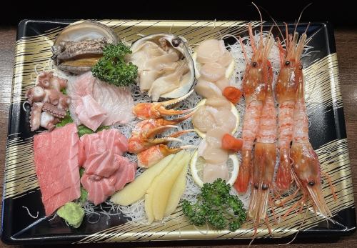 【限定15皿！】お刺身盛り合わせ（4人前）