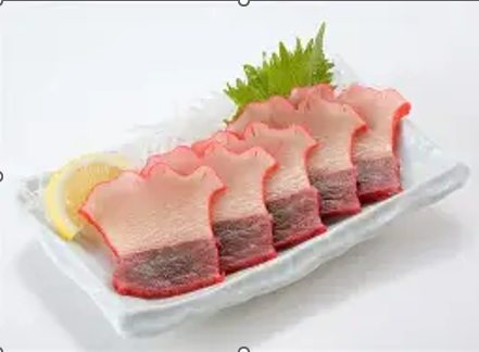 鯨ベーコン刺