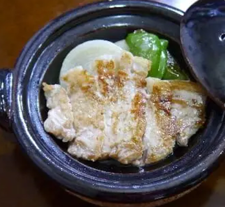豚ジンギスカン陶板焼き