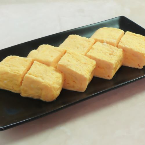県産卵で焼き上げる【だし巻き玉子】