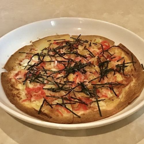 盛岡名物うす焼き風ピザ