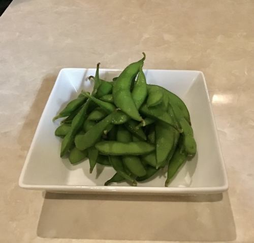 茹でたて枝豆