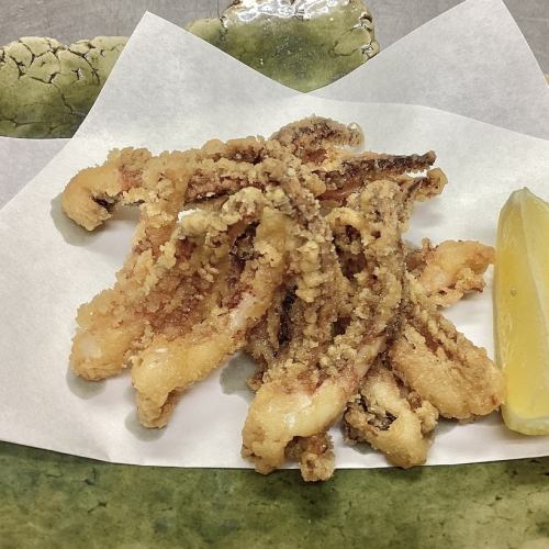 炸魷魚須