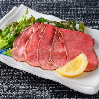 【50種！3H飲み放題】柔らかローストビーフ＆薩摩地鶏の炭火焼き鳥！市場直送の鮮魚3種盛り♪