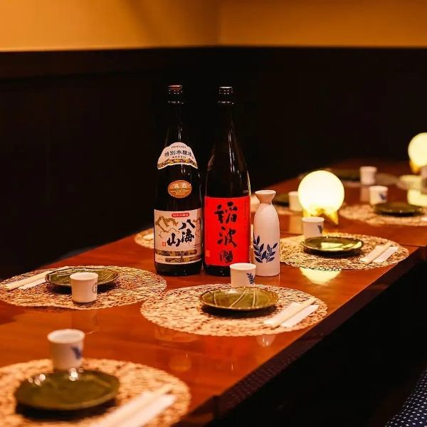 襖を外して最大40名様まで貸し切りでご利用可能◎大宴会のご利用も安心です！