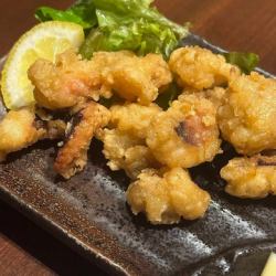 炸章魚