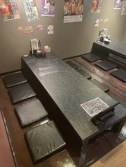 堀りごたつが充実！生ビール、果実酒もOK！宴会にご活用下さい♪