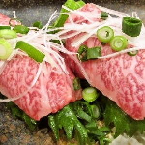 大葉とみその直営牛あぶりにぎり