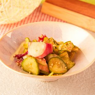 Octopus and gourd