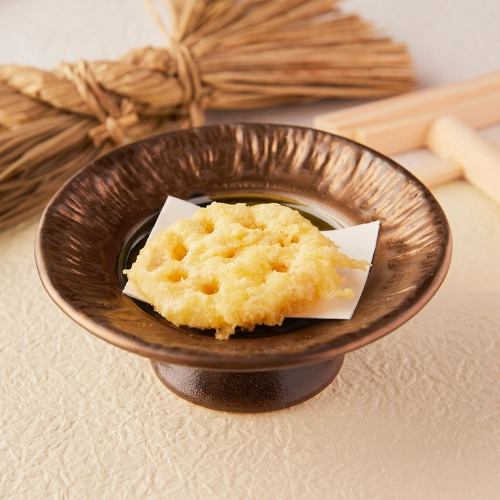 れんこんの天ぷら