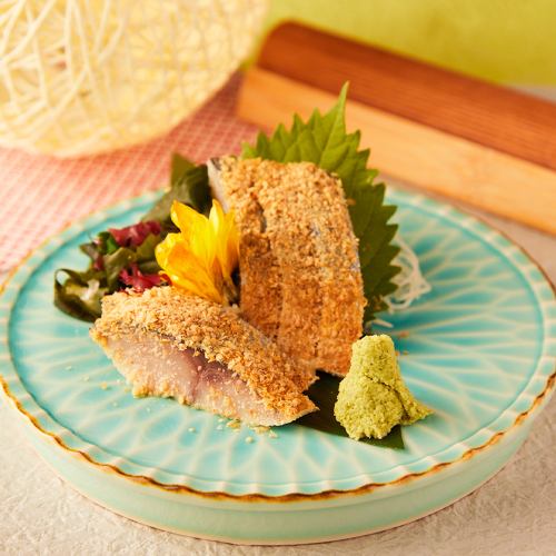 炙り〆さば胡麻和え