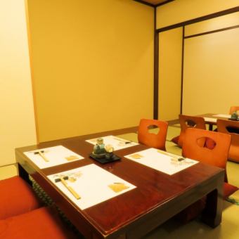 [4 seats for tatami mats] A drinking party with a small number of people! Please feel free to drop by when returning to work.