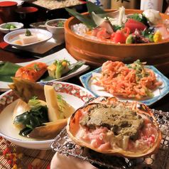【提供单份】纯食物烤蟹壳享受套餐5,500日元⇒使用优惠券5,000日元！