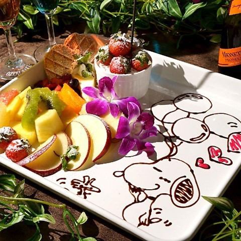 [Anniversary Course] Anniversary plate and 120 minutes of all-you-can-drink included! Great for celebrating with couples or friends ◎ 5,000 yen
