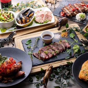 ◇忘年会・新年会◇【メイン3品計8品＆飲み放題付き】hubbleスペシャル6,600円コース