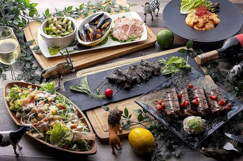 コースが断然お得！見た目も味も食べごたえも外さない！多彩な創作イタリアン◎コースも充実のラインナップ