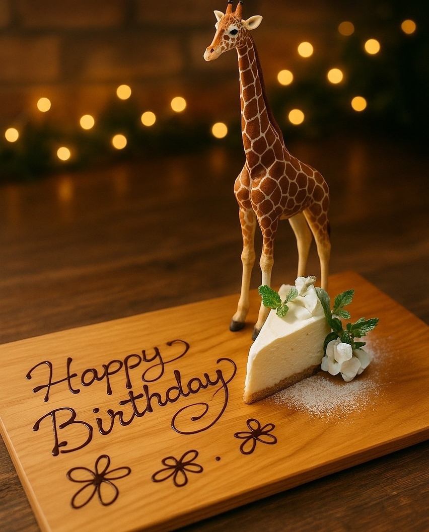 【大好評】誕生日や特別な日♪メッセージプレート1000円～♪