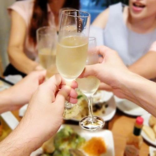 飲み放題付きコースございます◎