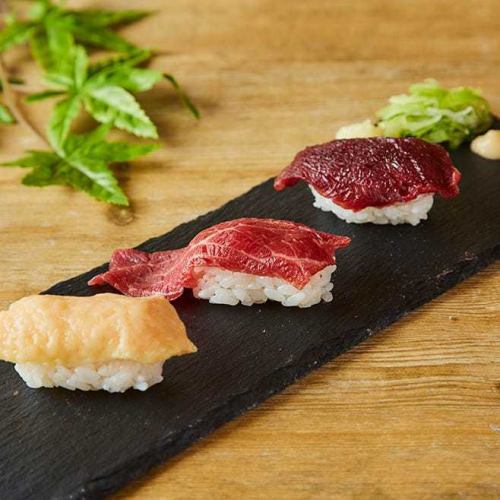 Meat sushi 3 kinds