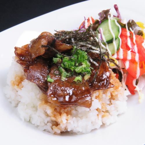 Wagyu beef rib roast meat rice