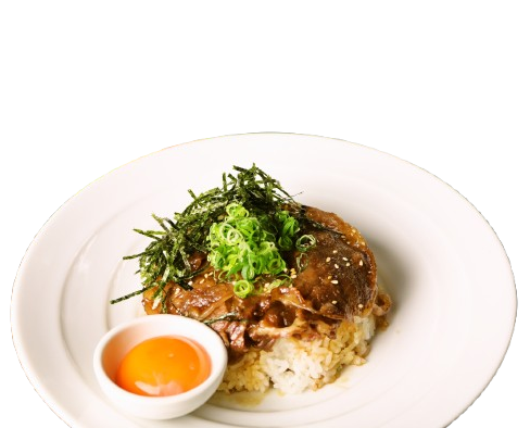 阿波牛リブロースの肉めし
