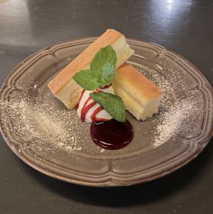 구운 치즈 케이크