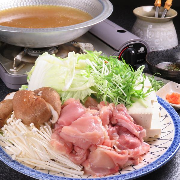 [Full volume of hotpot and yakitori ◎ 2-hour all-you-can-drink course] 5,000 yen (tax included)
