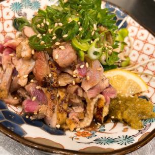 地鶏たたき