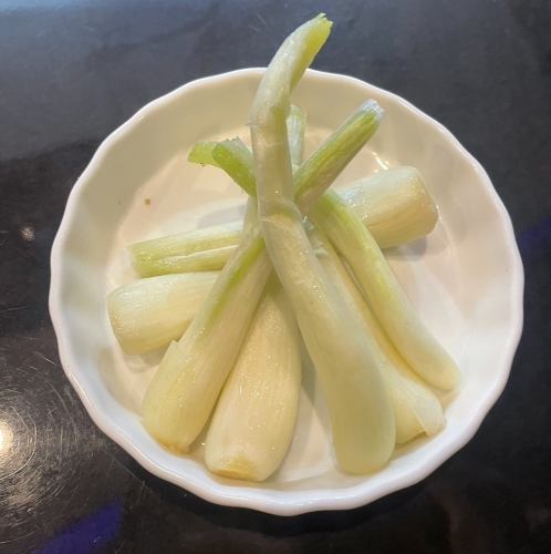 島らっきょ　塩漬け